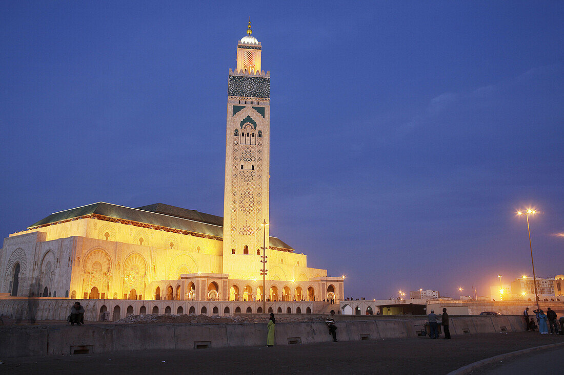 Marruecos Casablanca Hassan II Mosque