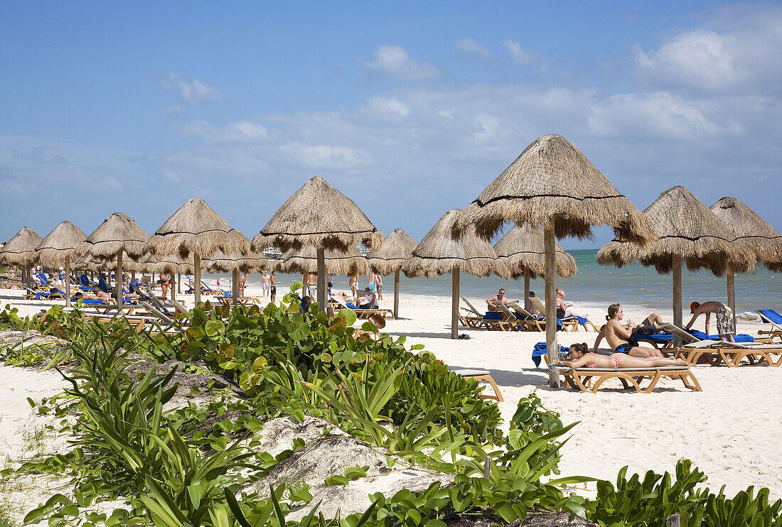 Mexico Yucatan Riviera Maya Cancun Puerto Morelos Beach Hotel