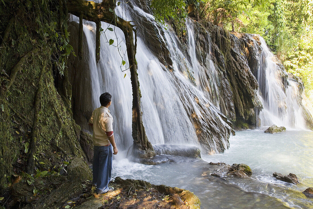 Mexico Tabasco Tacotalpa Kolem Jaa,  Nature Reserve Villaluz Waterfalls