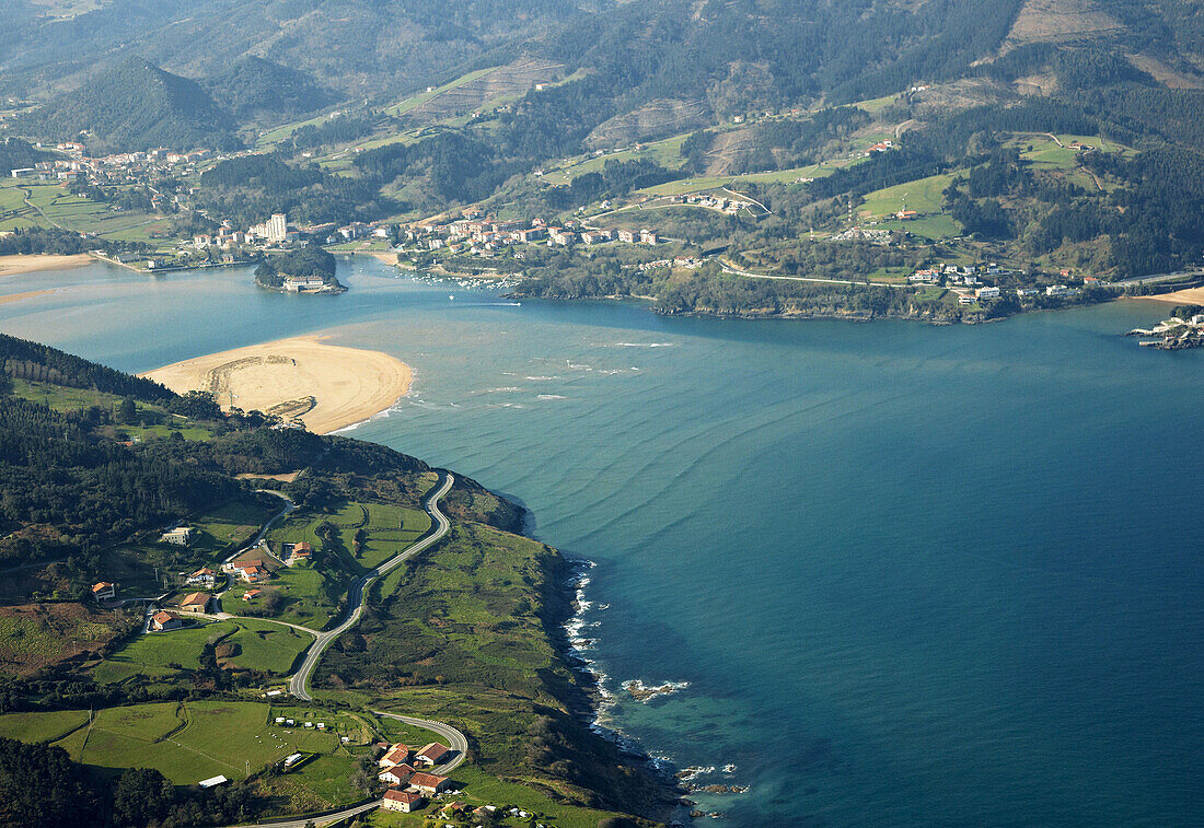 Biosphärenreservat Urdaibai, Sukarrieta, Biskaya, Baskenland, Spanien