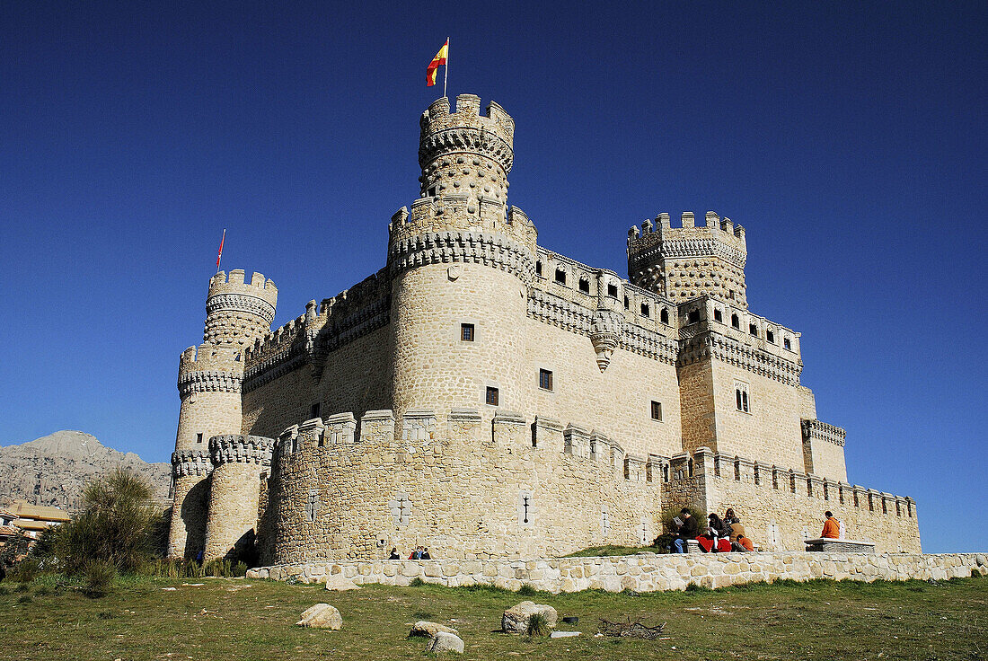Castillo, Castle, De, El, Madrid, Manzanares River, Month, Months, Of, Real, Surroundings, Vicinity, XW4-869740, agefotostock 