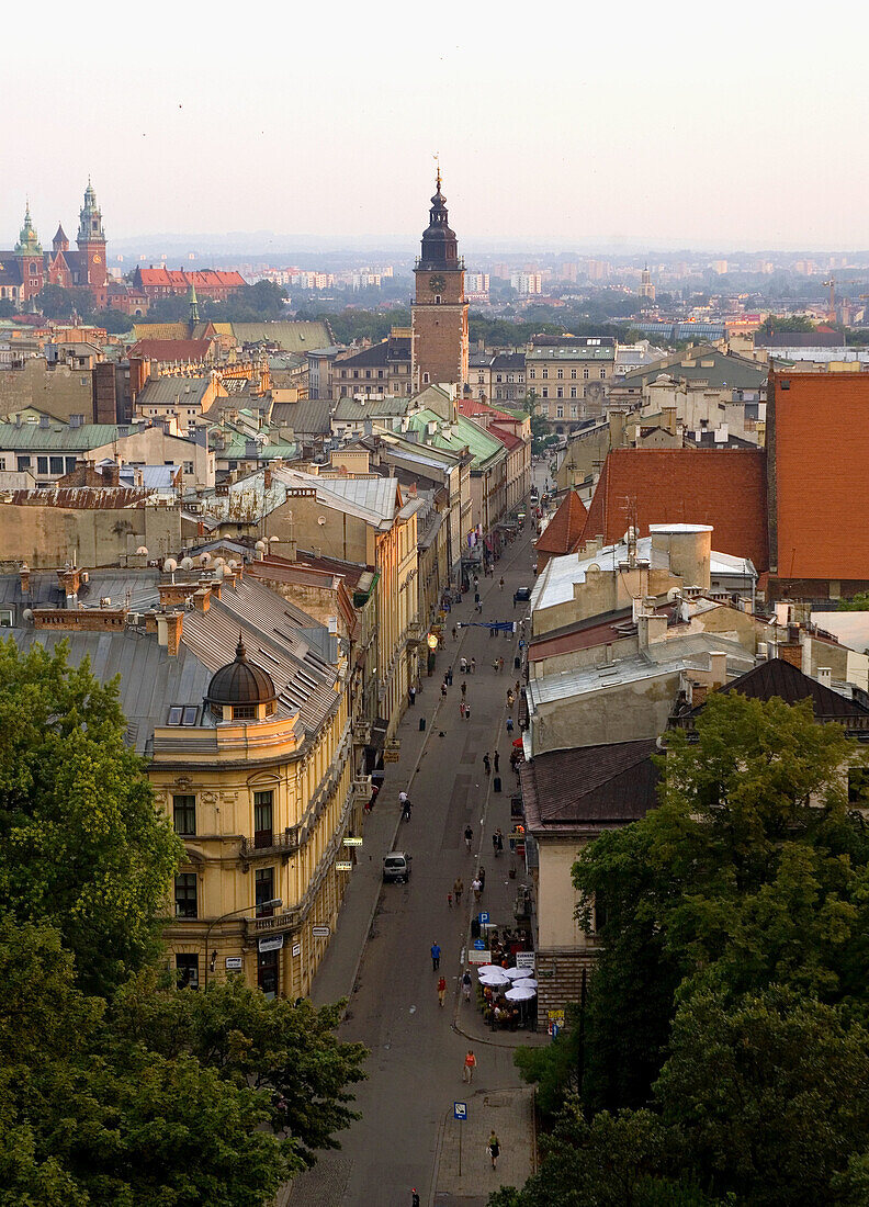 Poland,  Krakow,  Slawkowska Street