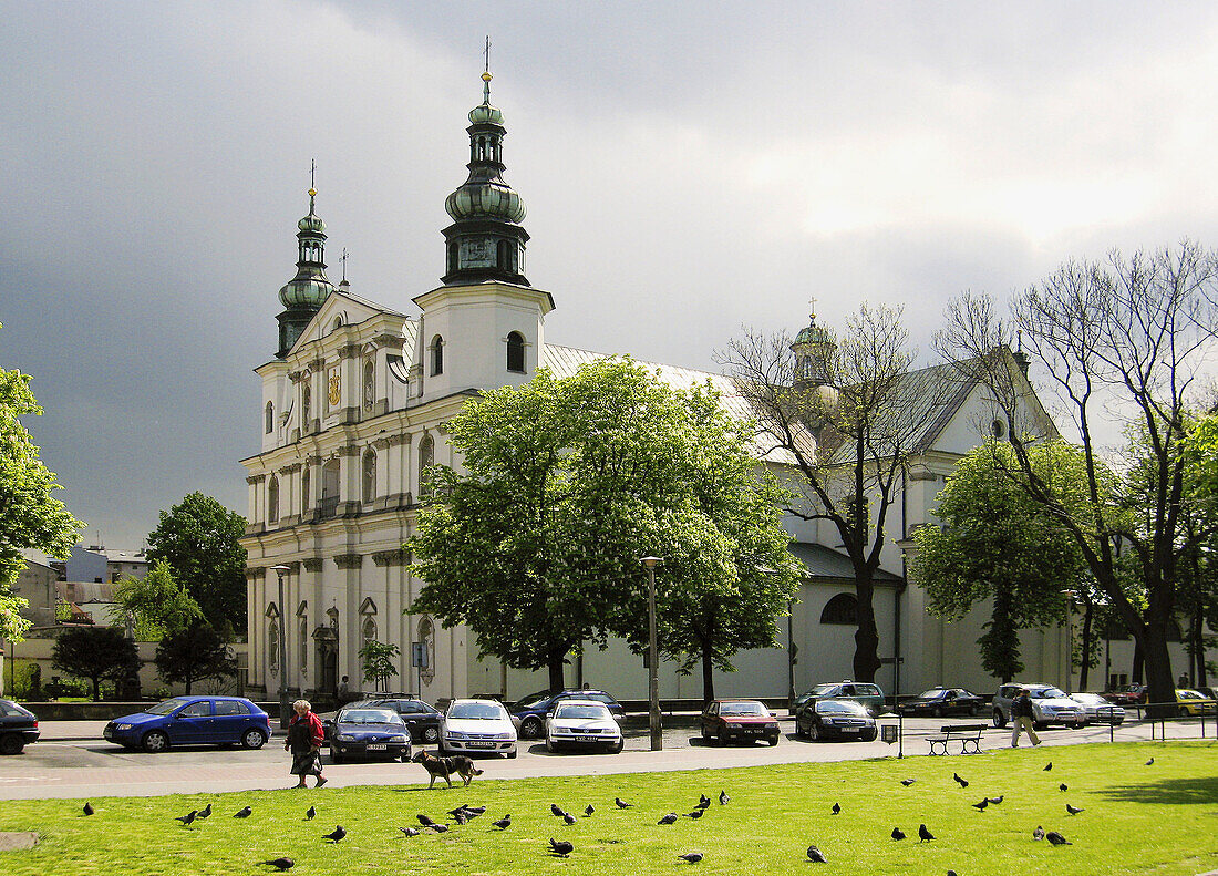 Poland Krakow St Bernards Church