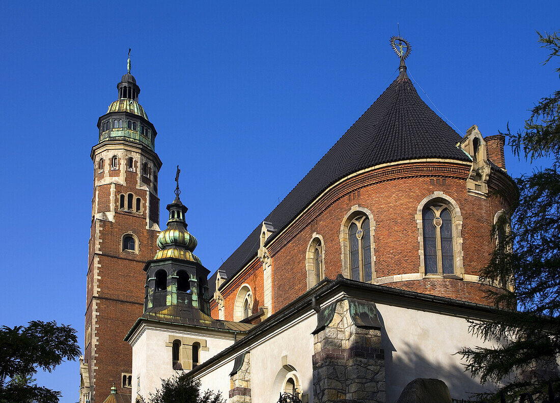 Poland Krakow church of Jesuit