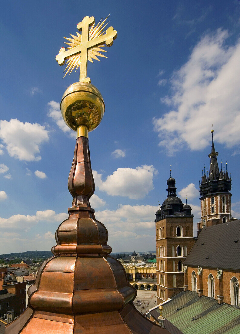 Poland Krakow from St Barbara´s Church