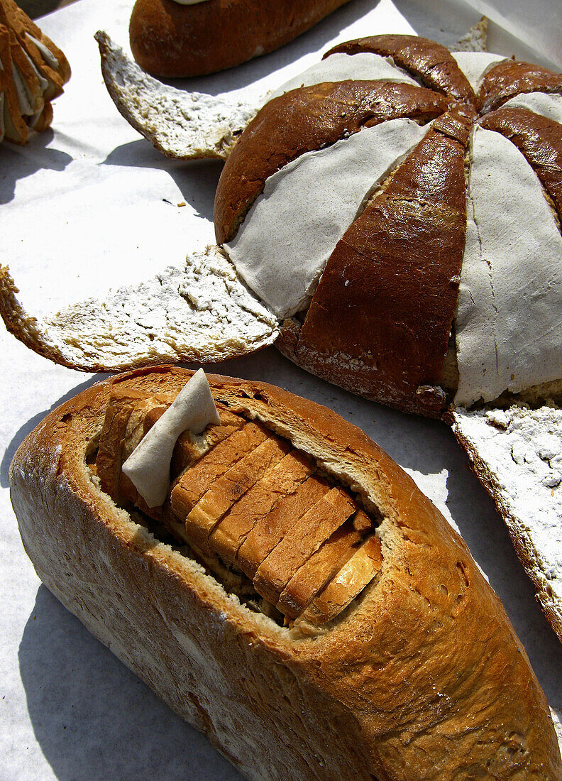 Poland,  Krakow,  Bread festival at Wolnica Square,  Kazimierz district