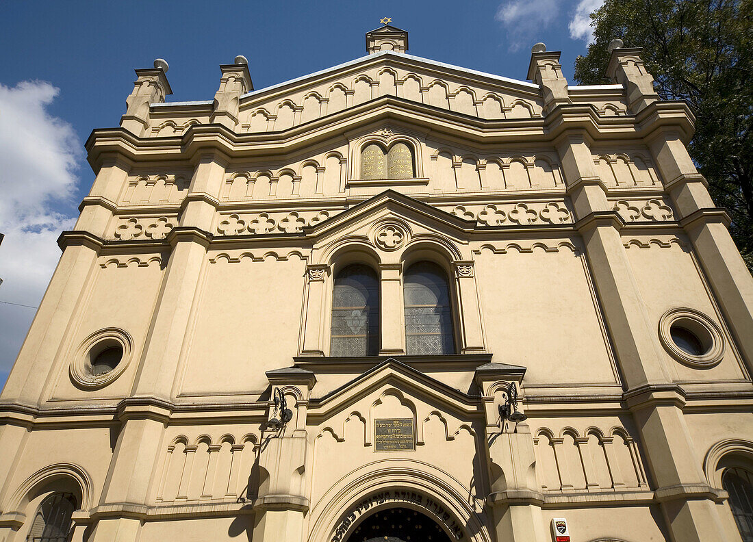 Poland Krakow,  Tempel Synagogue,  Kazimierz district