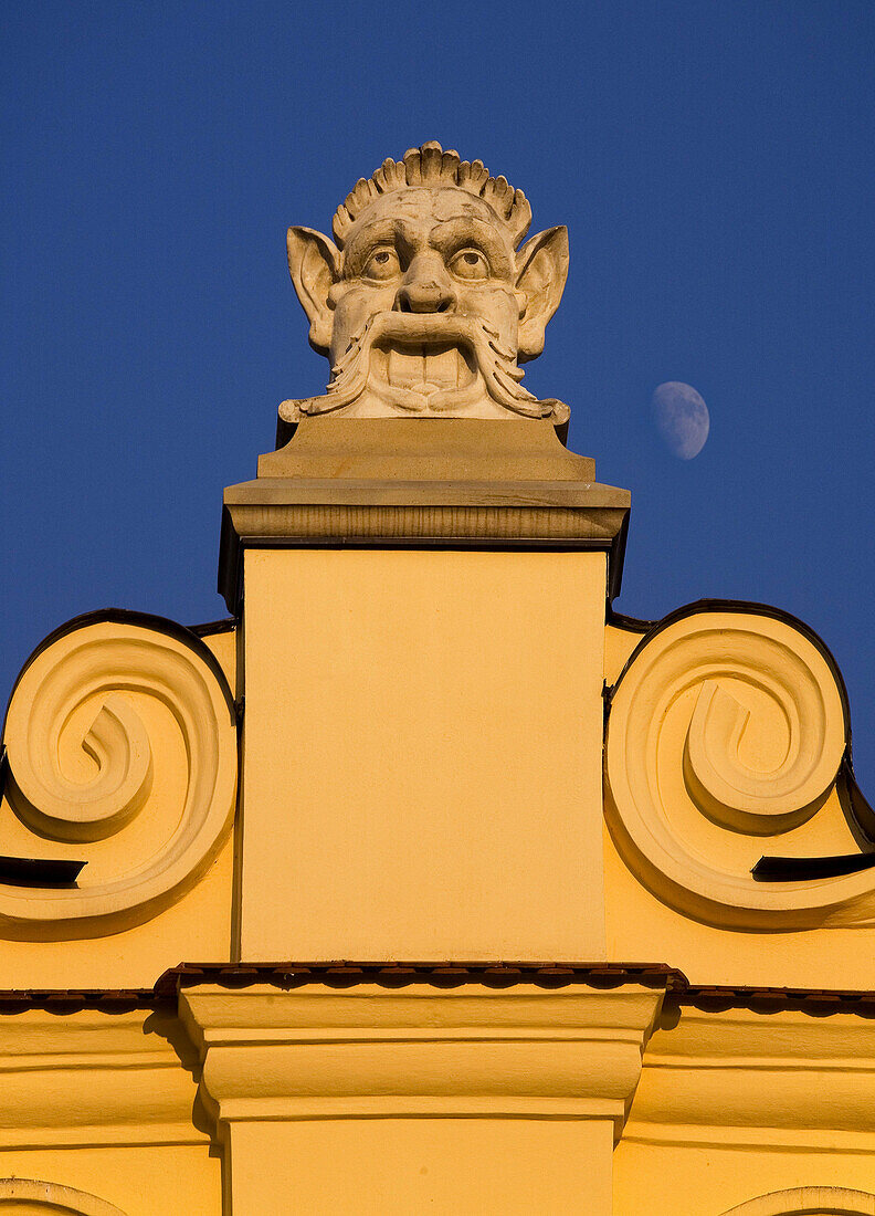 Krakow Poland Cloth Hall  Sukiennice  at Main Market Square  Rynek Glowny  Old Town Gargoyle detail