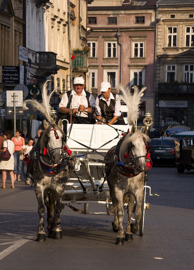 Poland Krakow carriages ride