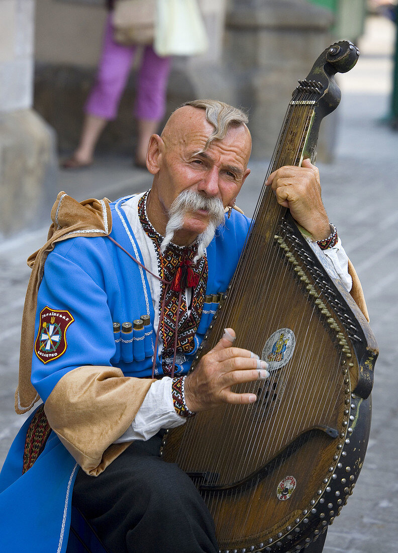 Music at Main Market Square,  Krakow,  Poland