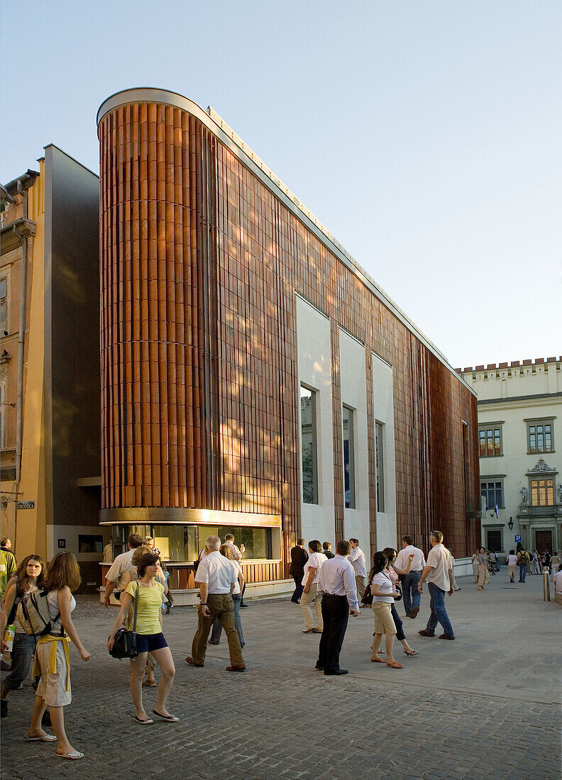 Poland,  Krakow,  Wyspianski Pavilion 2000 at Grodzka Street