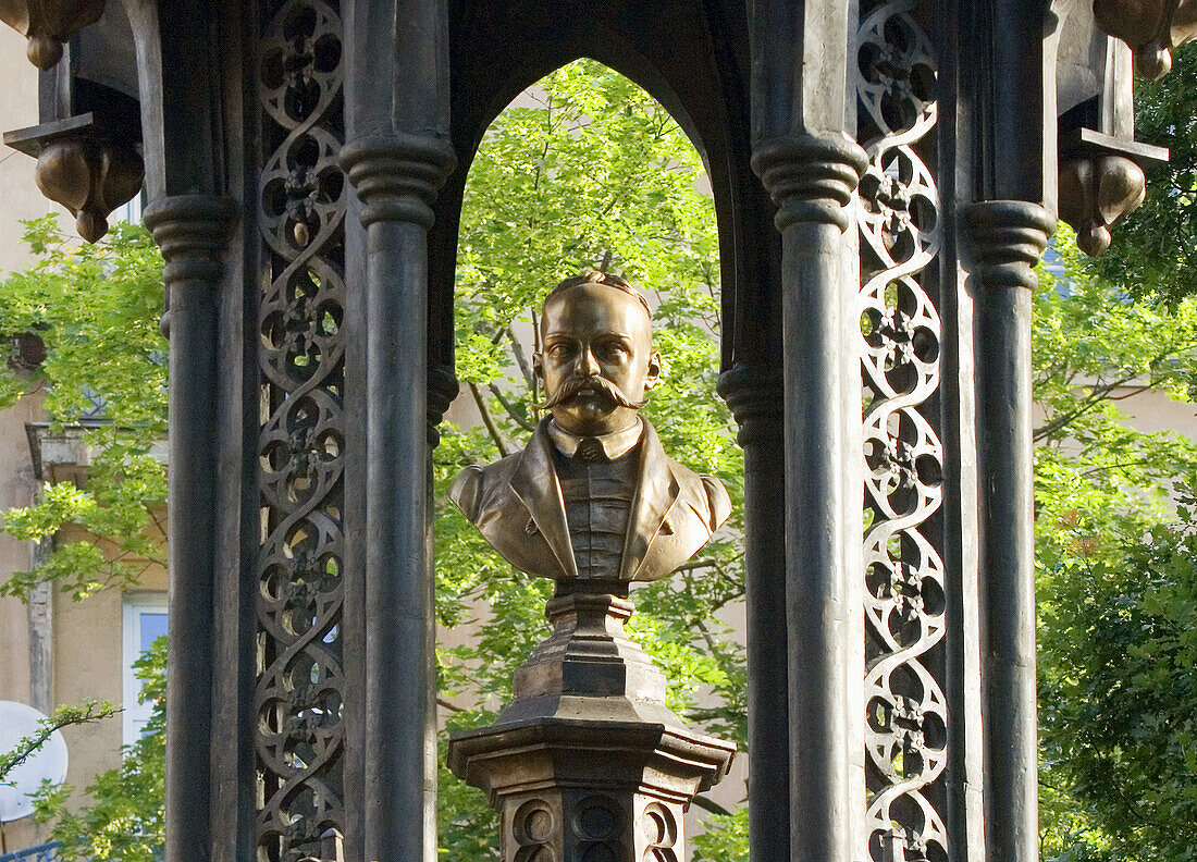 Poland Krakow Monument to Tadeusz Rejtan