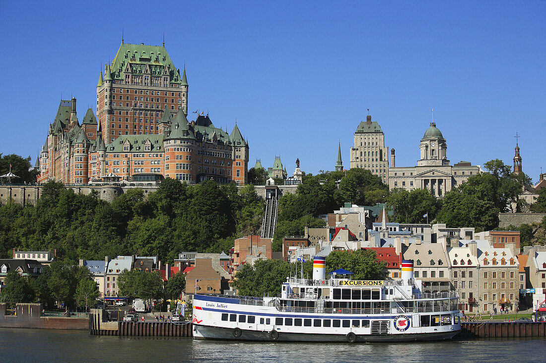 Canada,  Québec,  Quebec City,  skyline,  general view