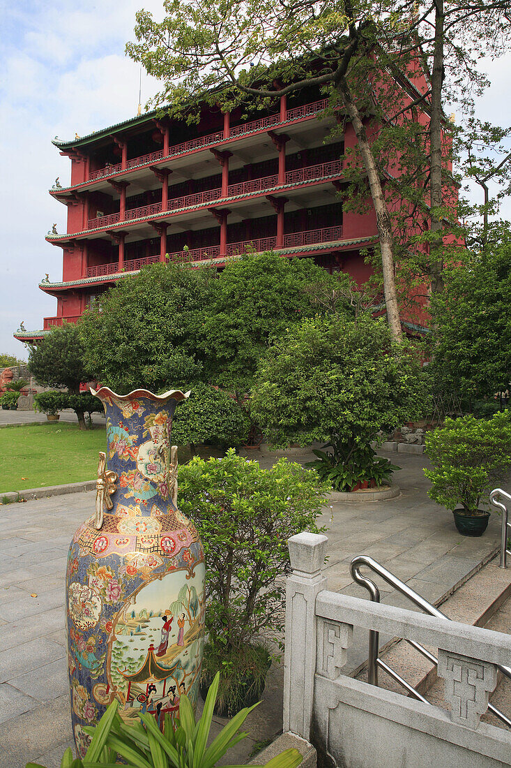 China,  Guangdong Province,  Guangzhou,  Zhenhai Tower