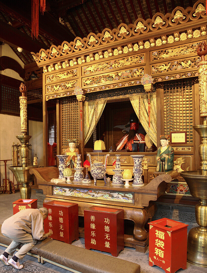 China,  Shanghai,  Yuyuan Bazar,  Temple of the City Good