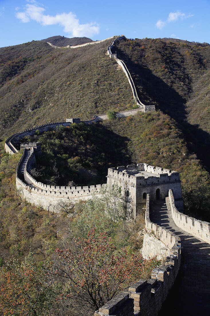 China,  near Beijing,  Mutianyu,  Great Wall of China