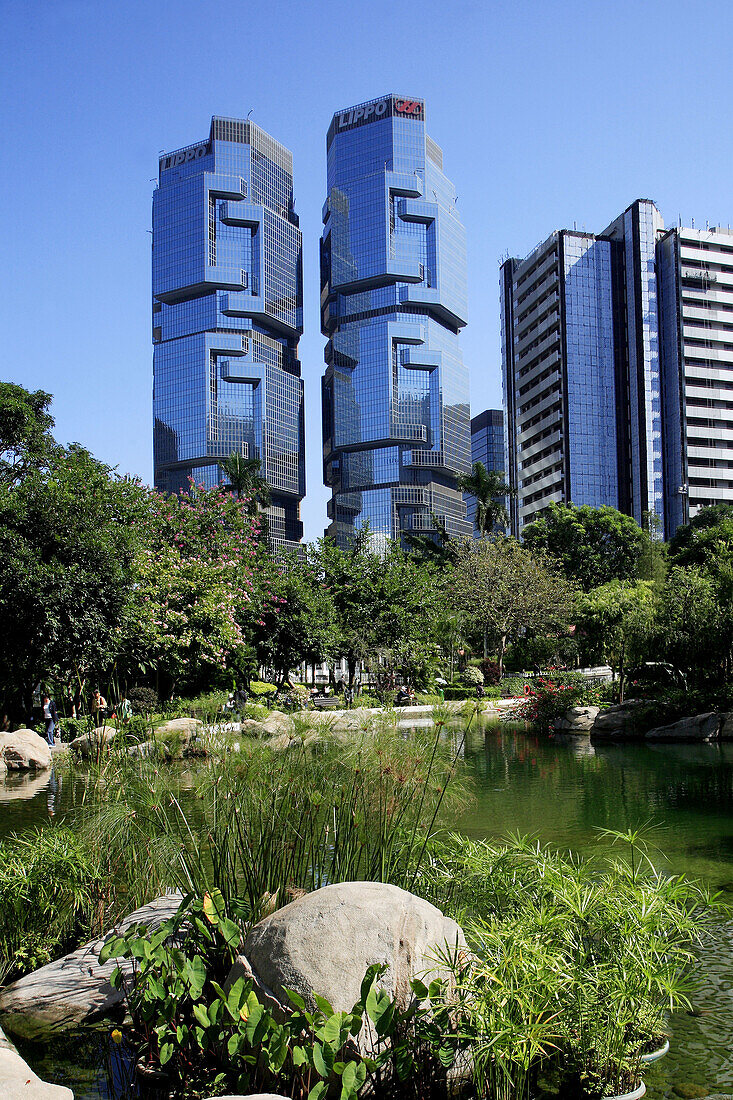 China,  Hong Kong,  Central,  Hong Kong Park,  Lippo Towers