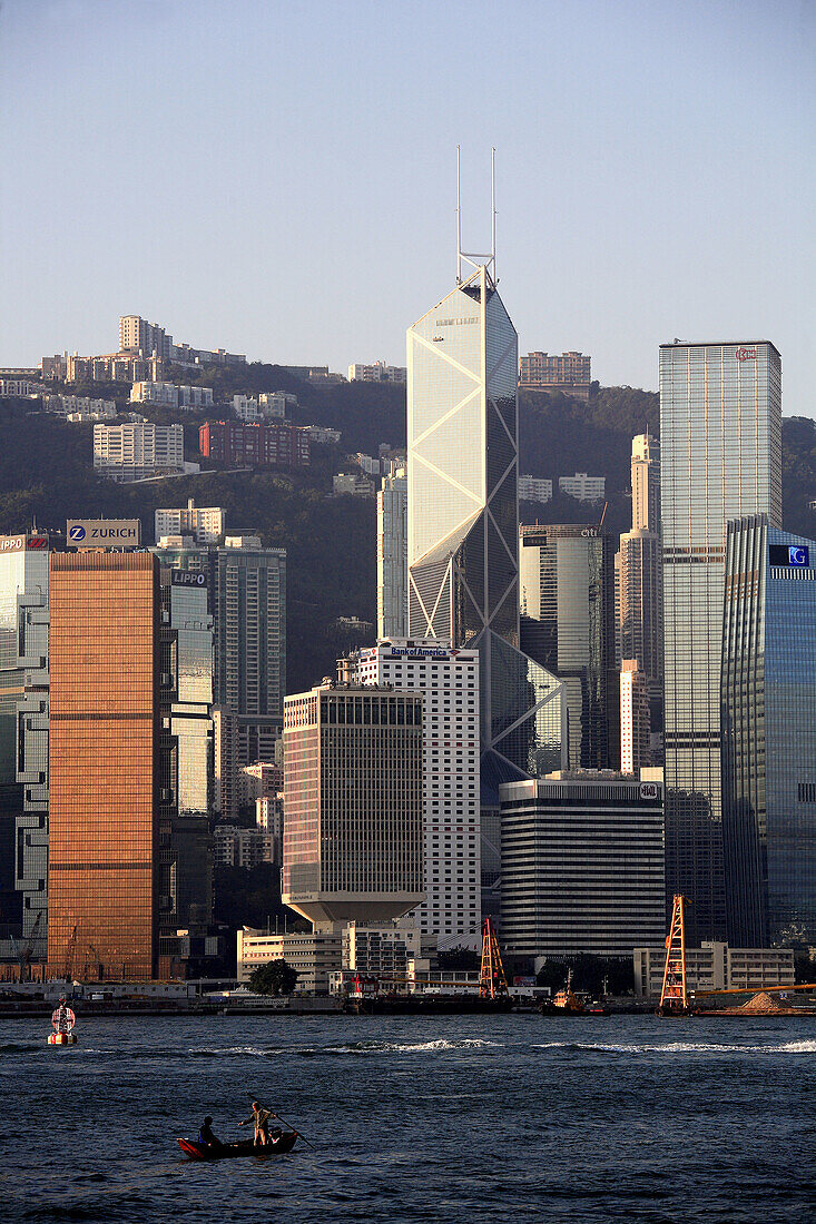 China,  Hong Kong,  Central District skyline