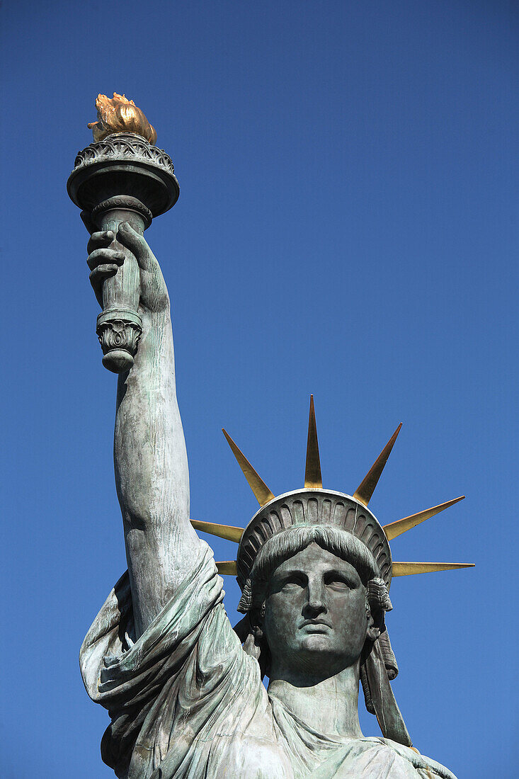 Japan,  Tokyo,  Odaiba,  Statue of Liberty replica