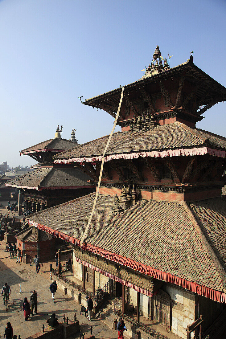 Nepal,  Kathmandu Valley,  Patan,  Durbar Square,  Bhimsen Mandir