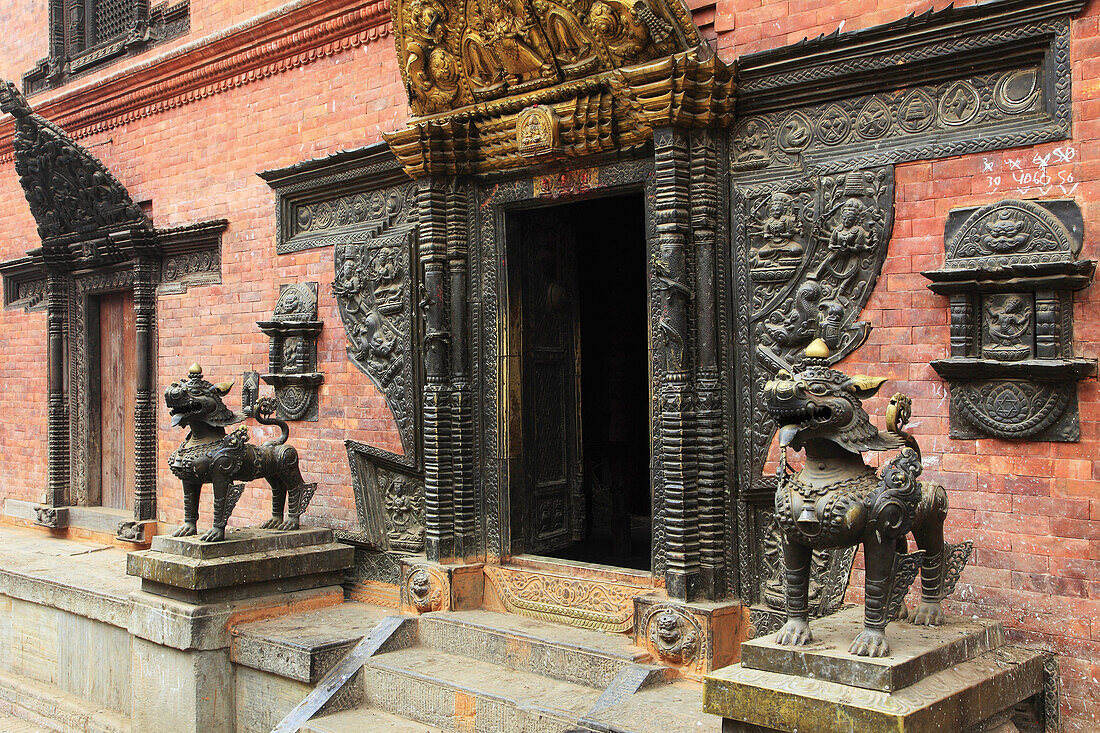 Nepal,  Kathmandu Valley,  Bhaktapur,  Navadurga hindu shrine
