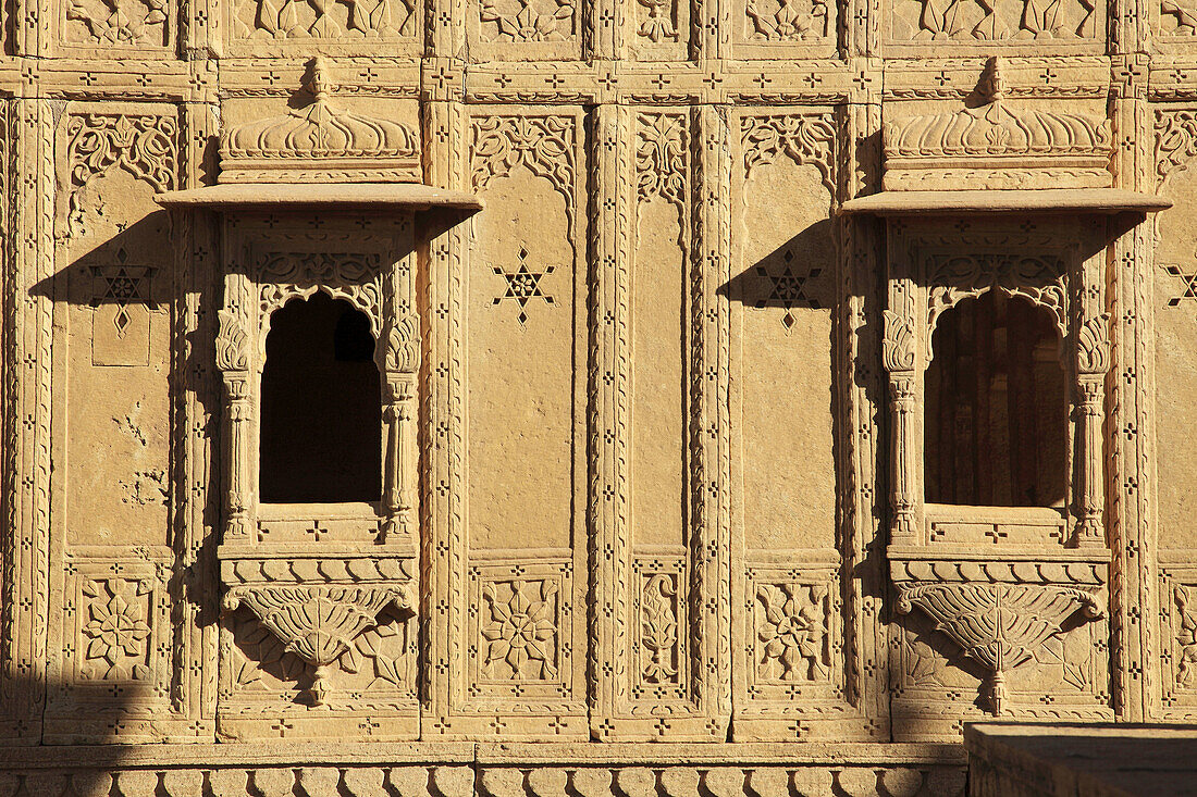 India,  Rajasthan,  Thar Desert,  Bada Bagh,  royal cenotaphs