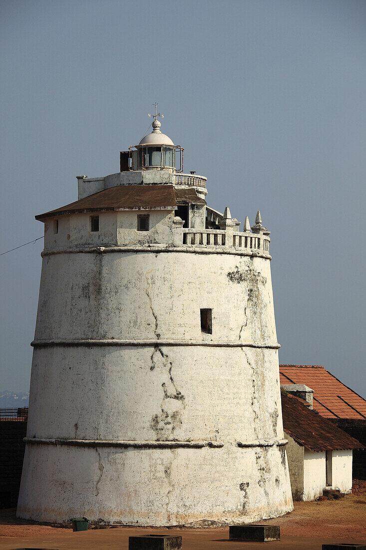 India,  Goa,  Fort Aguada,  Old Lighthouse