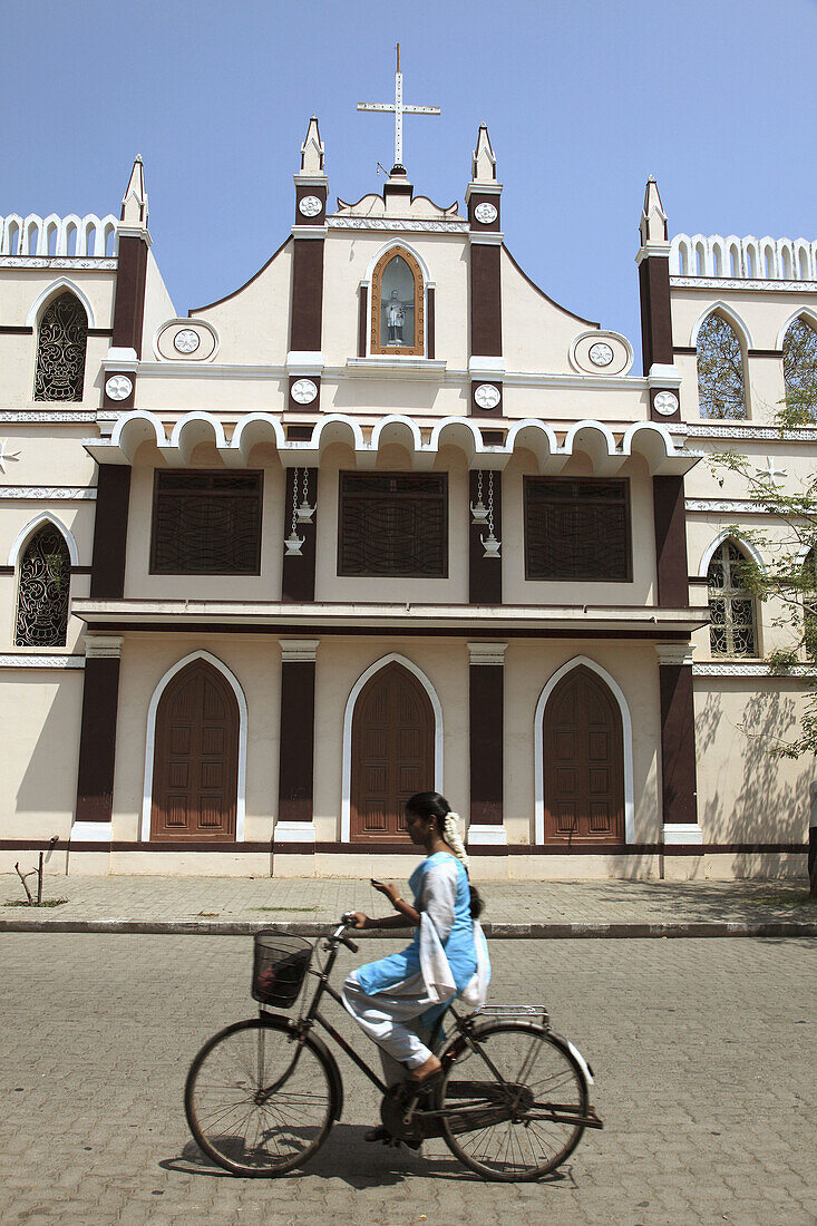 India,  Puducherry,  Pondicherry,  St Louis de Gonzague Convent