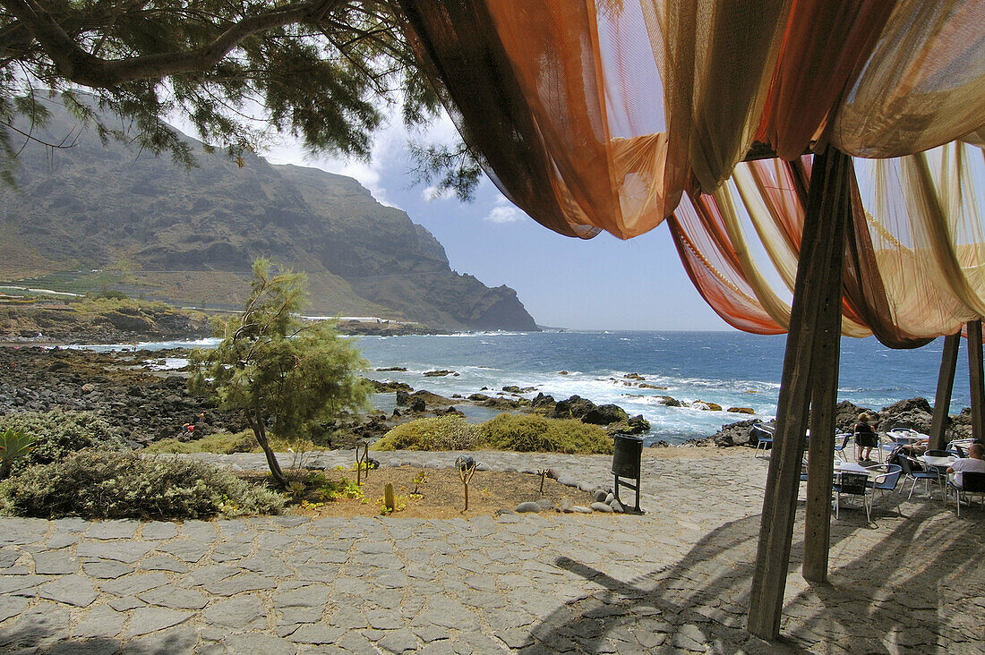 tenerife,  punta teno,  buenavista del norte,  spain,  canary islands,  Golf, Panorama,  Tenerife,  beach