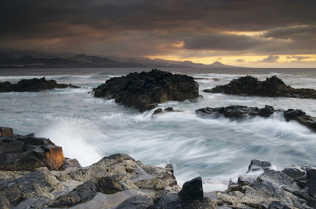 Sunset from the north coast of Gran Canaria