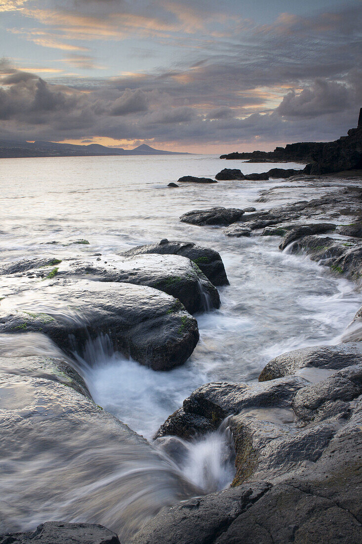 Sunset from the north coast of Gran Canaria