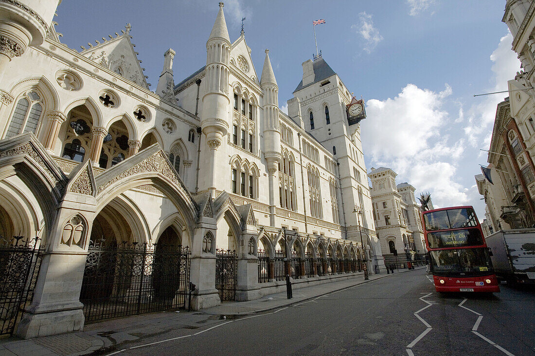 Royal Courts of Justice,  London, England,  United Kingdom