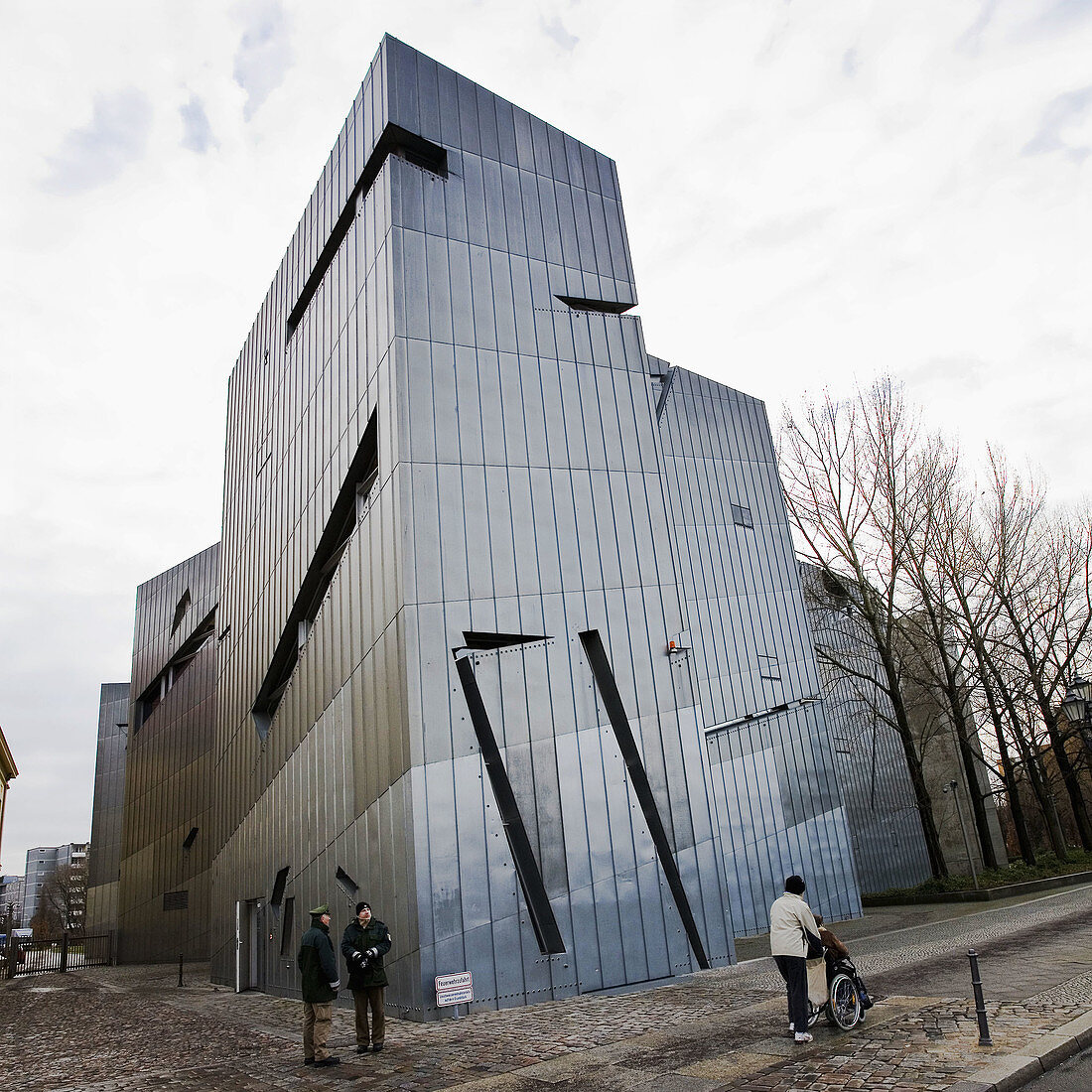 Jewish Museum,  the architect Daniel Libeskind designed the museum,  which opened to the public in 2001 The museum was one of the first buildings designed after German reunification Berlin,  Germany