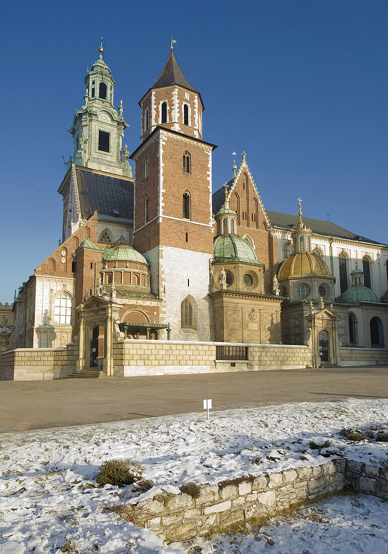 The Cathedral in Wawel Royal Castle  Kraków,  Poland