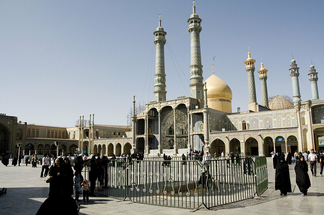 Iran,  Qom,  Shrine of Fatemeh Masoumeh,  Inner Court