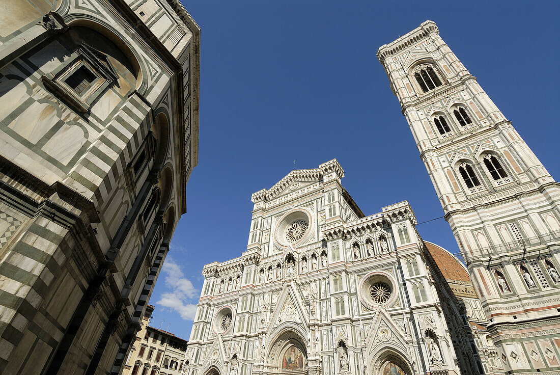 Florence Italy The Duomo Santa Maria del Fiore and Baptistery