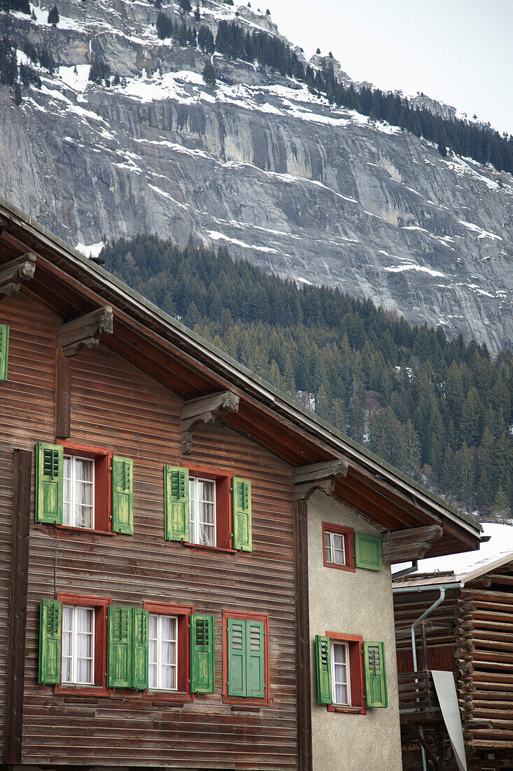 House in Flims, Canton of Grisons, Switzerland