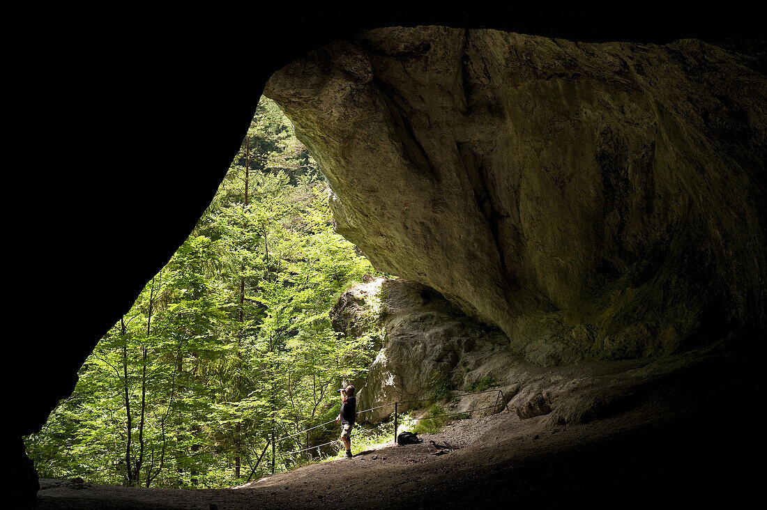 Tischofer Höhle, Kaisertal, Ebbs, Tirol, Österreich