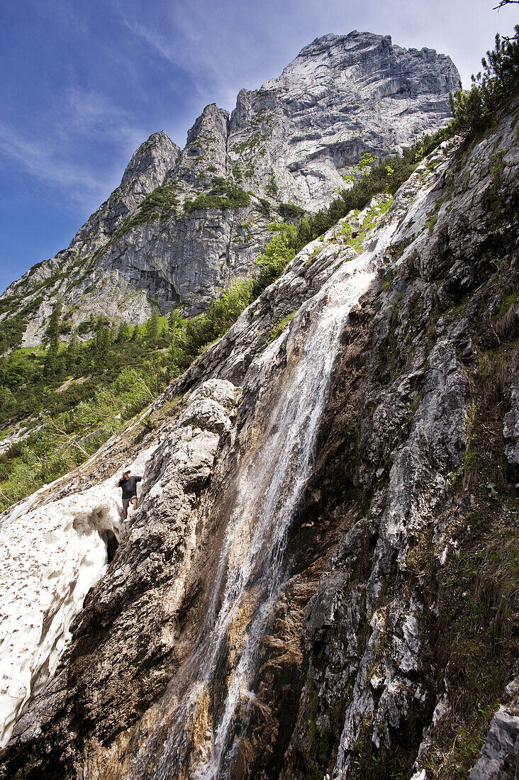 Wasserfall, Kaisertal, Ebbs, Tirol, Österreich