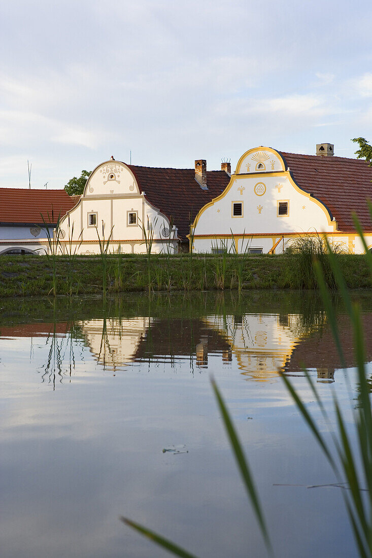 Holasovice belongs to the UNESCO's  world cultural heritage, South Bohemia, Sumava, Czech republic