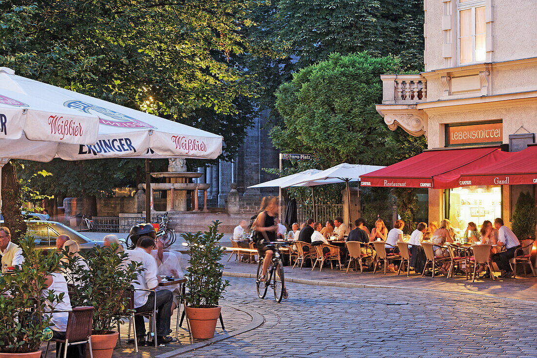 St. Anna Platz, Lehel, München, Oberbayern, Bayern, Deutschland