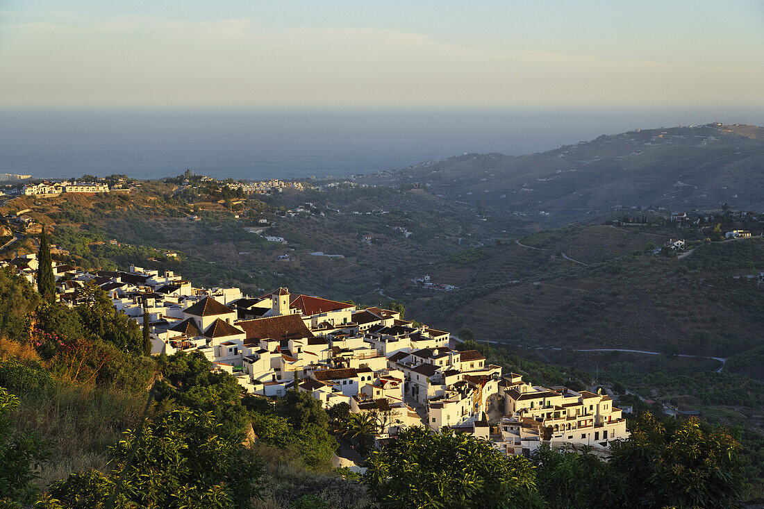 View over Frigiliana, Andalusia, Spain