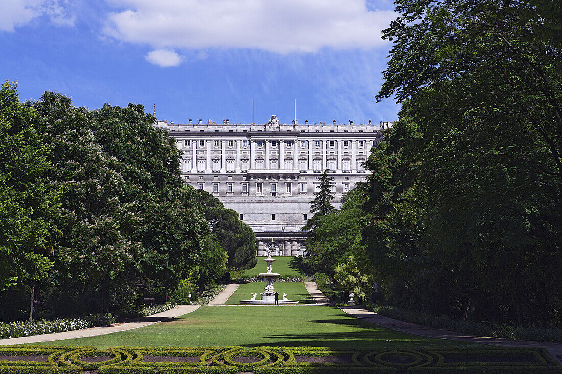 Palacio Real de Madrid, the biggest palace in Europe, Madrid, Spain