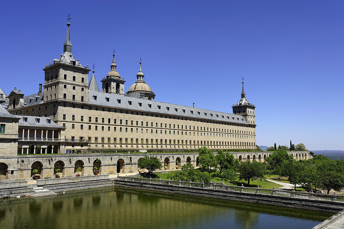 Real Sitio de San Lorenzo de El Escorial, San Lorenzo de El Escorial, Region Madrid, Spanien
