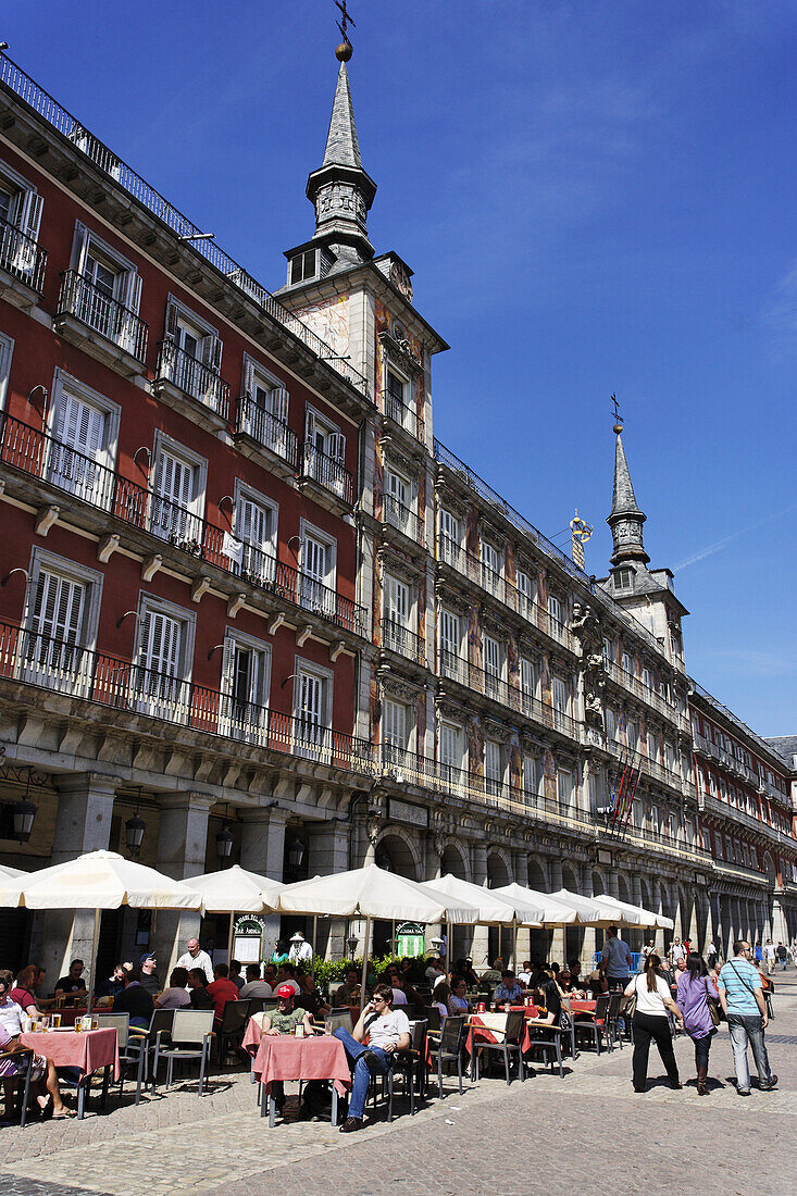 Casa de la Panaderia, Plaza Mayor, Madrid, Spain