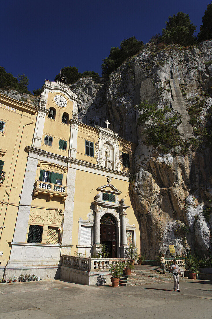 Kapelle der Heiligen Rosalia, Monte Pellegrino, Palermo, Sizilien, Italien