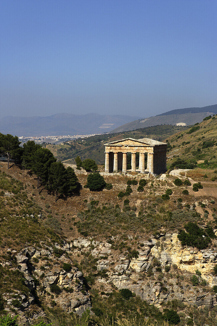 Dorischer Tempel, Segesta, Sizilien, Italien