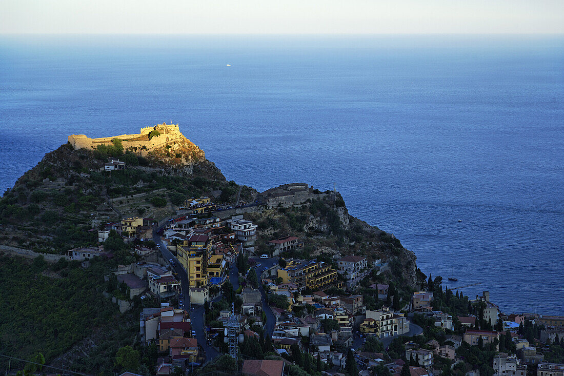 Castello Sarazeno, Monte Tauro, Taormina, Sicily, Italy