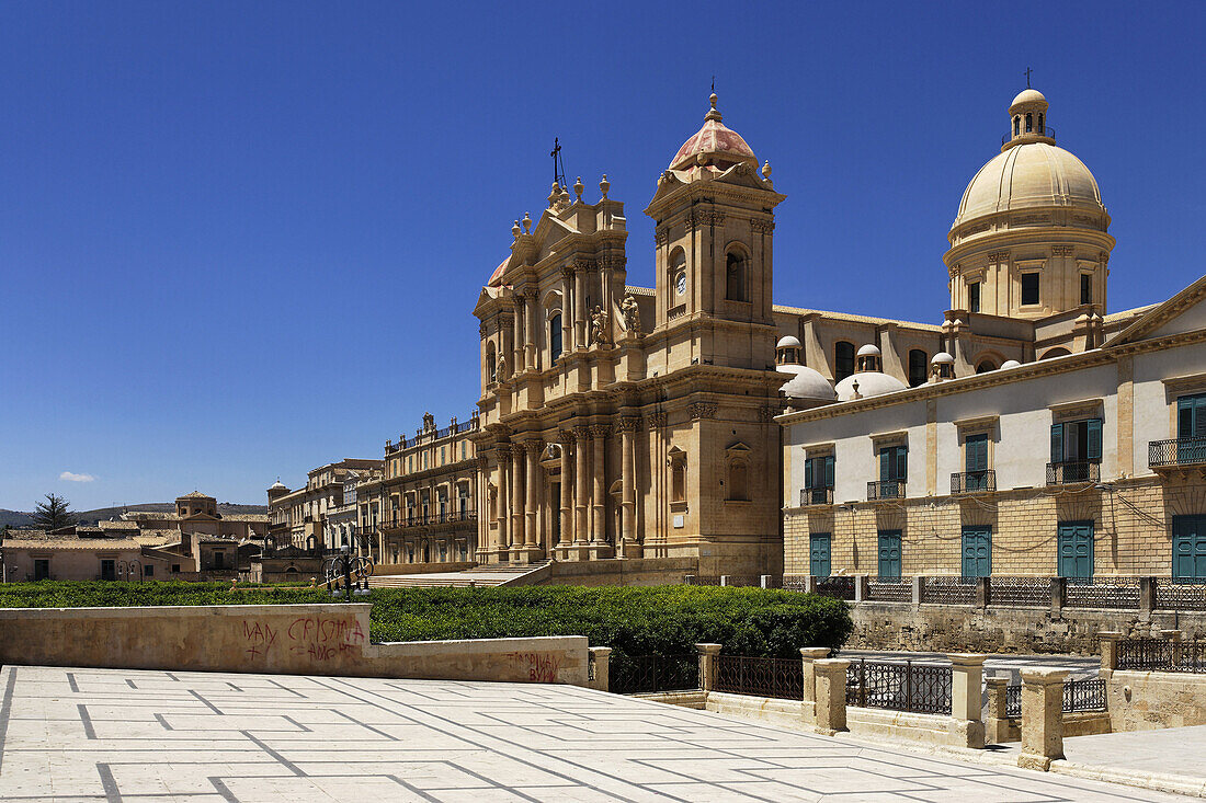 Kathedrale Madre San Nicola, Noto, Sizilien, Italien