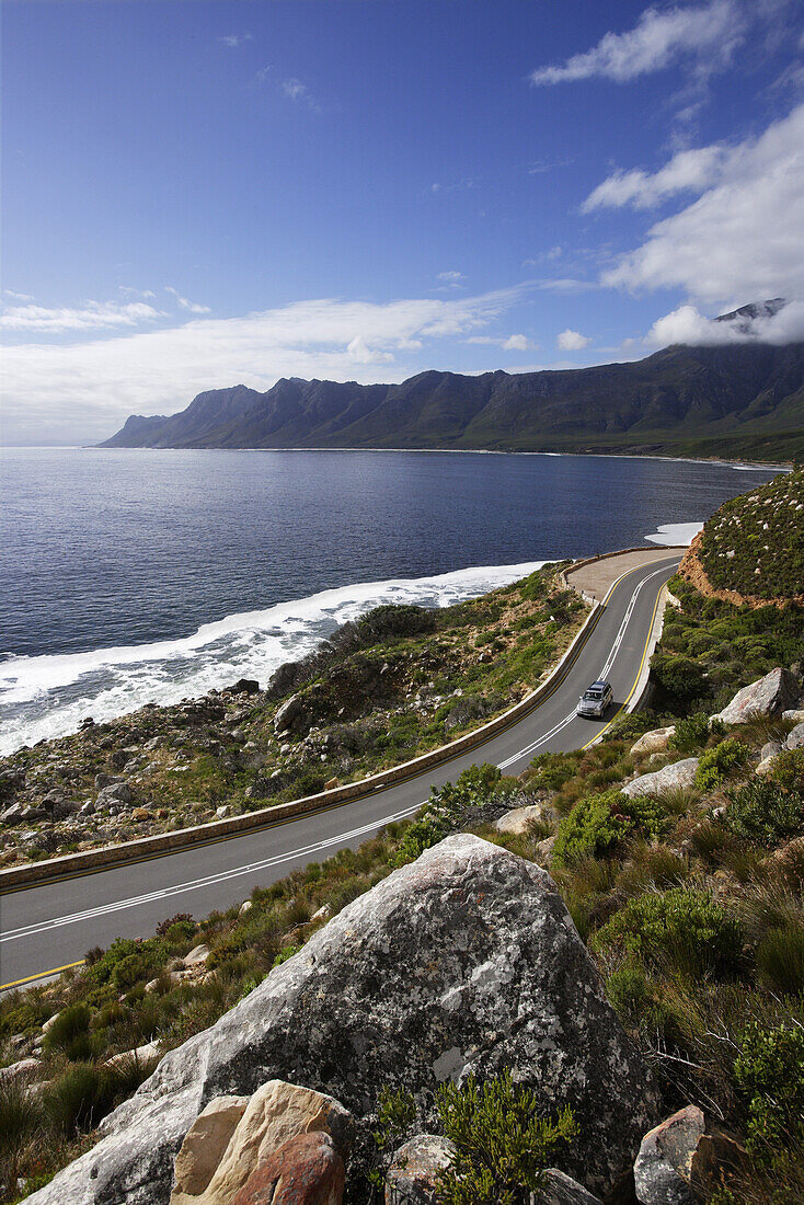 Coastal road, False Bay, City of Capetown, South Africa
